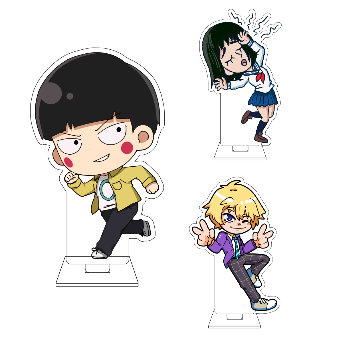 Anime Merch - 10CM Anime Mobu Saiko Hyaku Cosplay