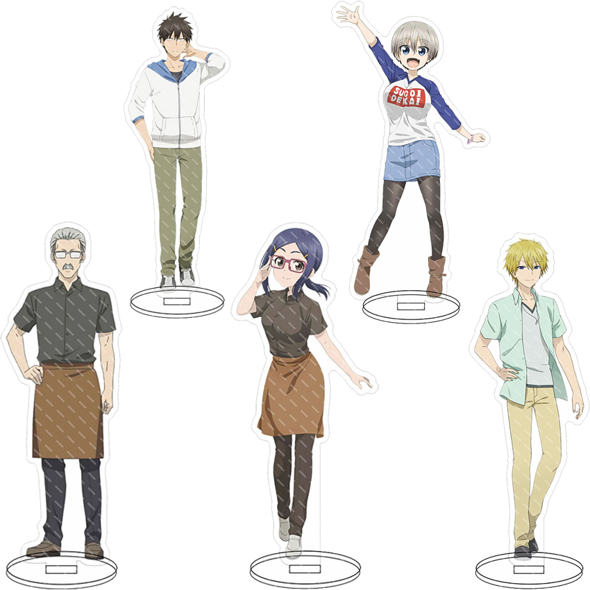 Anime Merch - 16CM Anime Acrylic Stand Uzaki-chan Wants