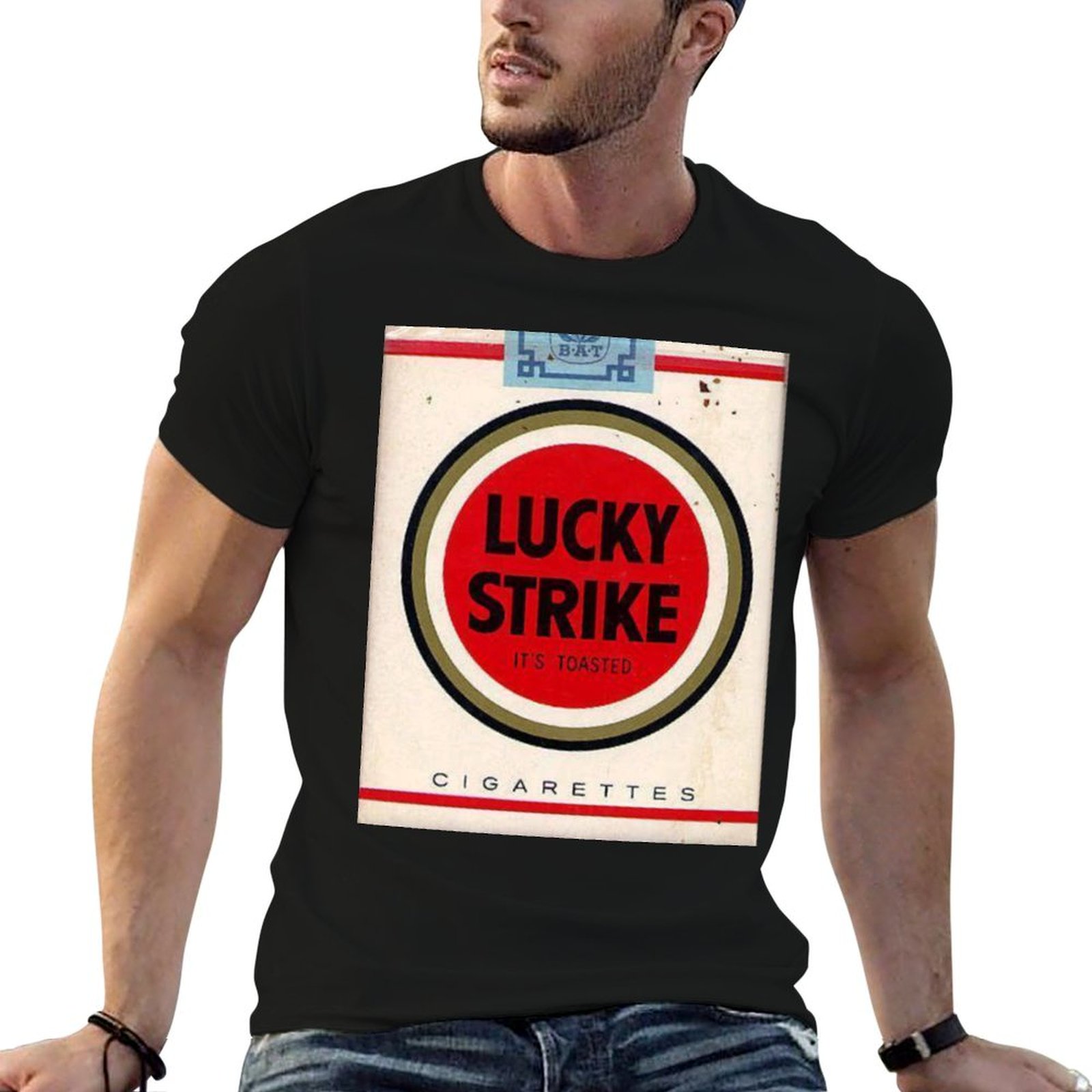 Anime Merchandise For Men - BEST SELLER Lucky Strike Merchandise T-Shirt