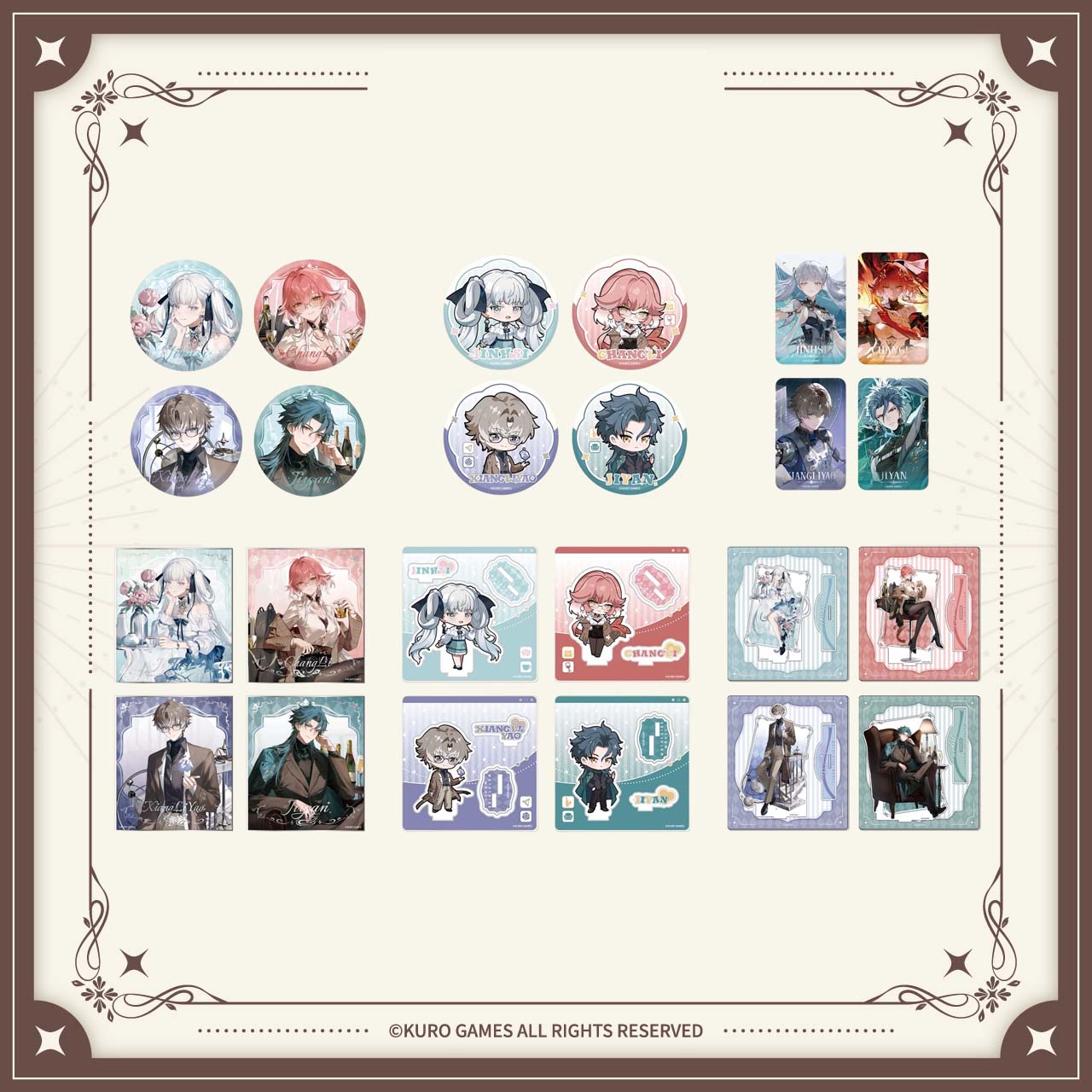 Anime Merch - Sunsyea Wuthering Waves Official Merch Original
