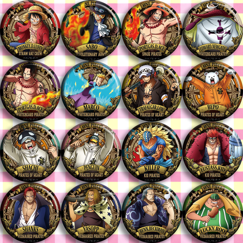 ONEPIECE Anime Badge C Style L - Anime Merchandise In Japanese review and price
