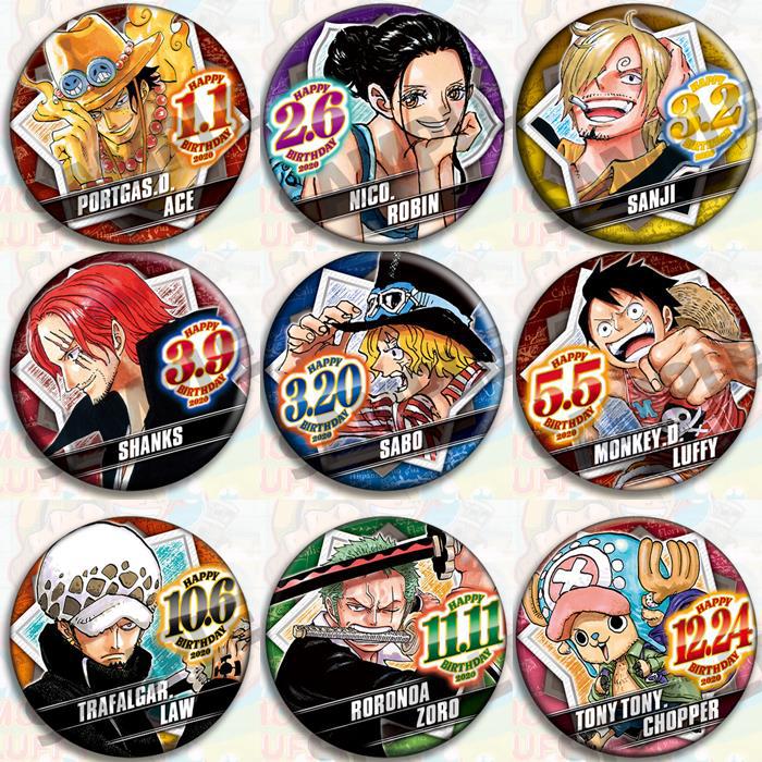 One Piece Anime Badge Set Offi - Official Merchandise Anime review and price