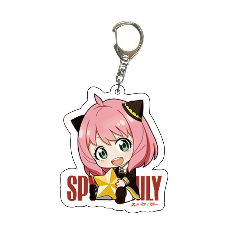 Spy x Family Acrylic Keychain  - Anime Merchandise Keychain review and price