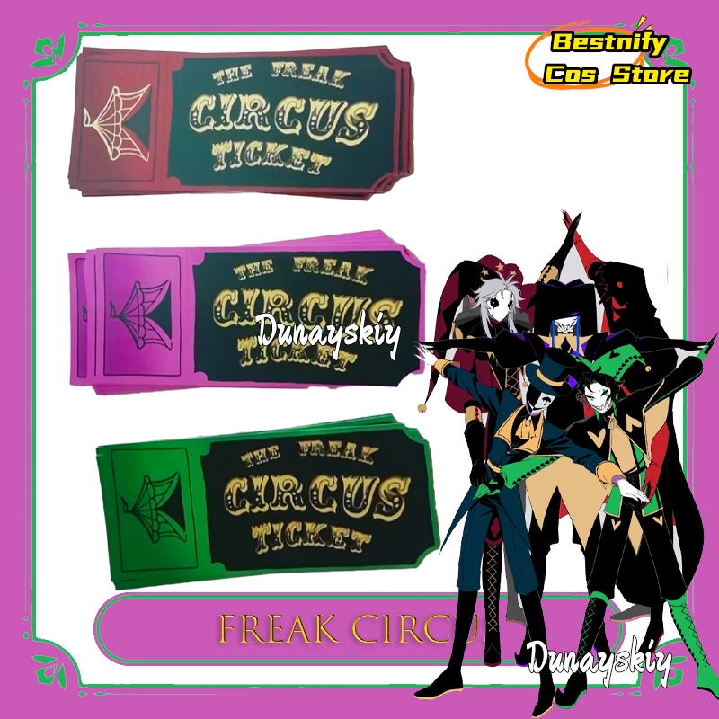 BFreak Circus Ticket Card Red  - Anime Merchandise In Japanese review and price