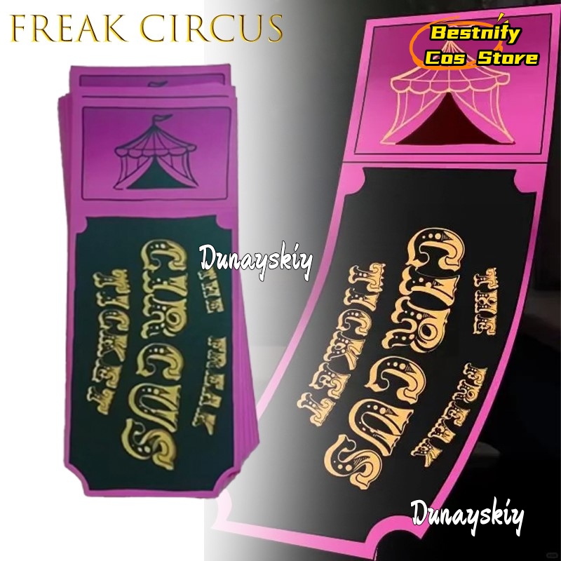 BFreak Circus Ticket Card Red  - Anime Merchandise In Japanese review and price