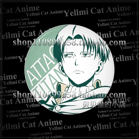 Attack on Titan Levi Ackerman  - Anime Merchandise Keychain review and price