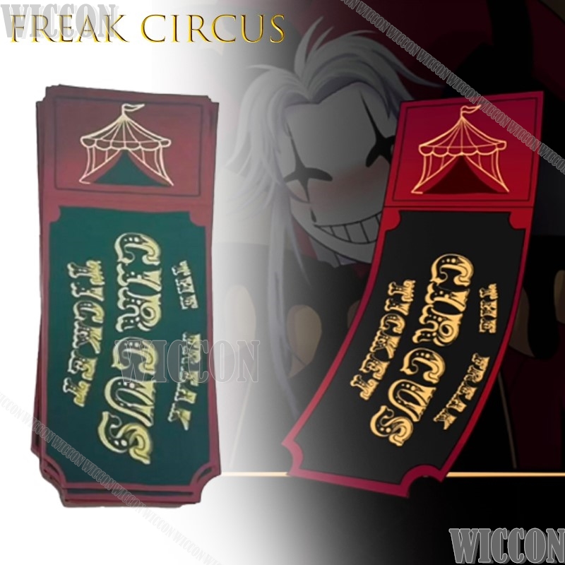 Freak Circus Ticket Card Red G - Anime Merchandise In Japanese review and price