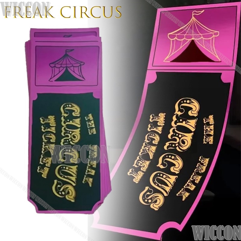 Freak Circus Ticket Card Red G - Anime Merchandise In Japanese review and price