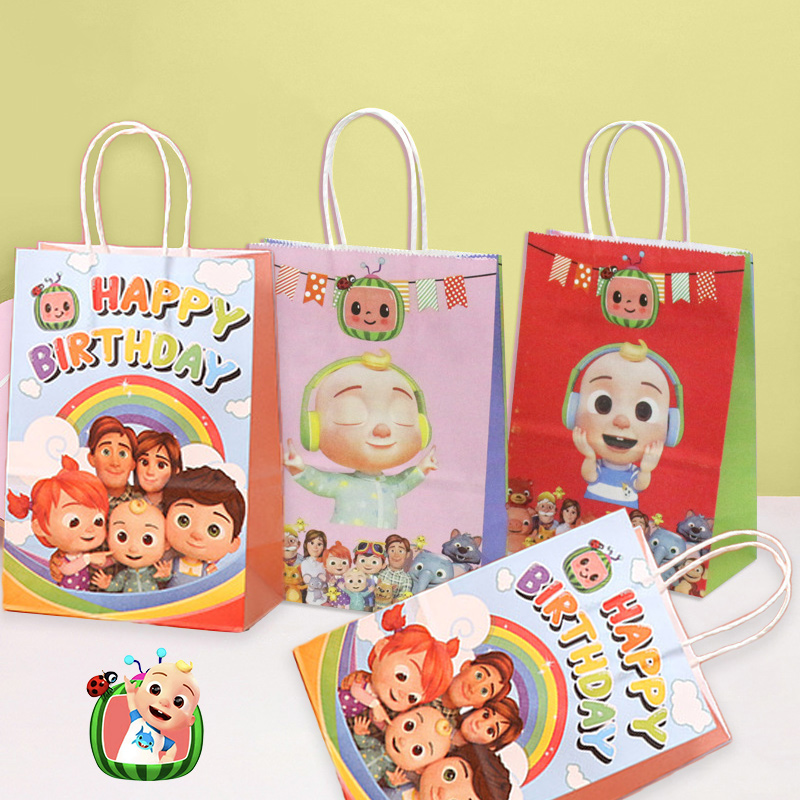 Cocomelons Party Gift Bag Set  - Anime Merchandise Bag review and price