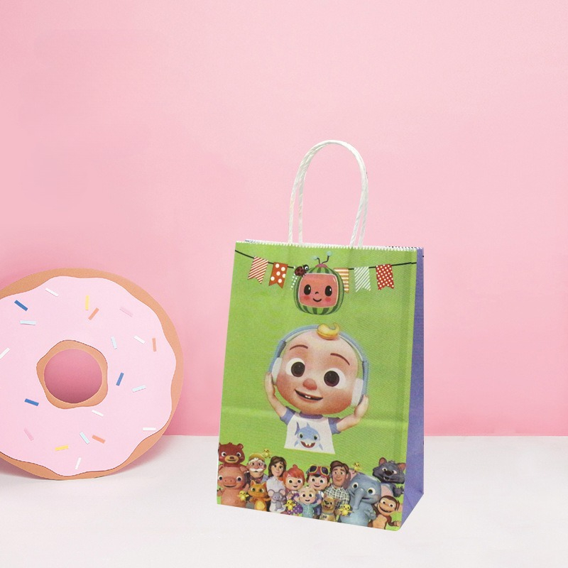 Cocomelons Party Gift Bag Set  - Anime Merchandise Bag review and price