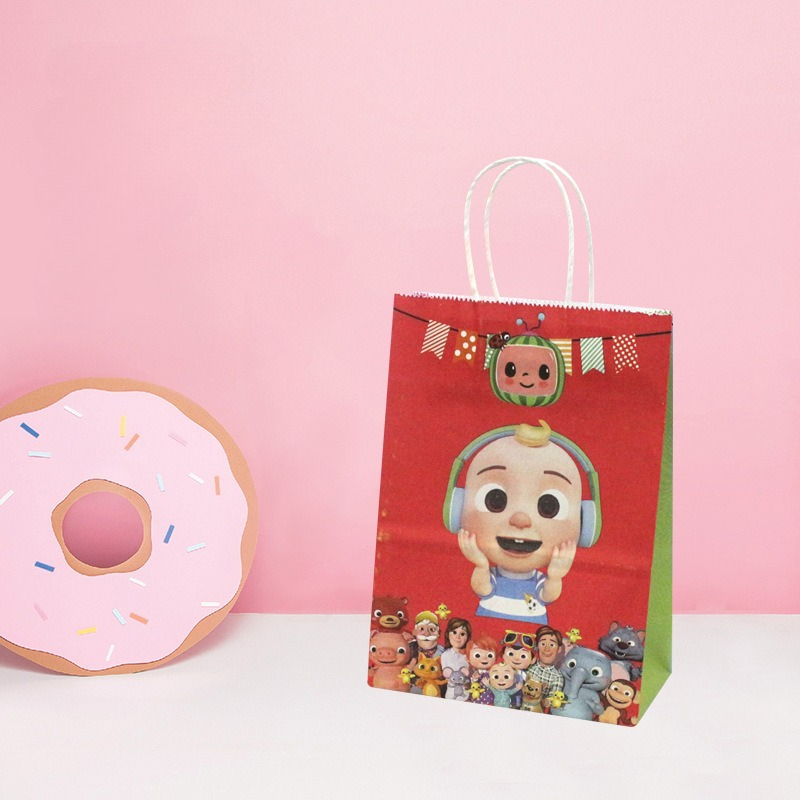 Cocomelons Party Gift Bag Set  - Anime Merchandise Bag review and price