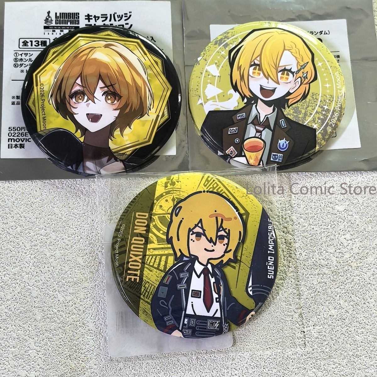 Official Japanese Goods Limbus - Official Merchandise Anime review and price