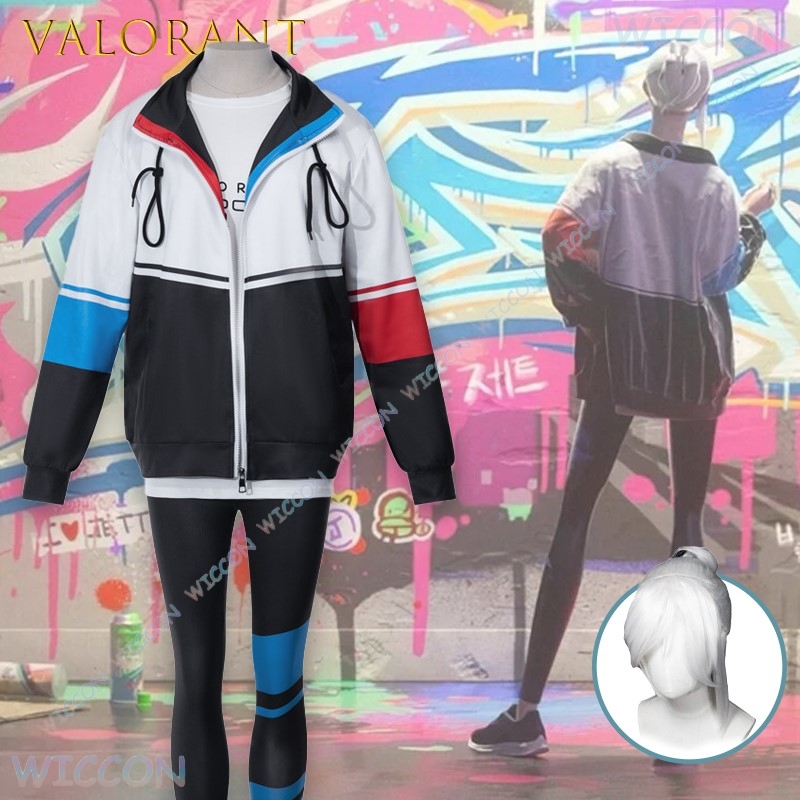 Valorant Jett Cosplay Jacket T - Windbreaker Anime Merchandise review and price