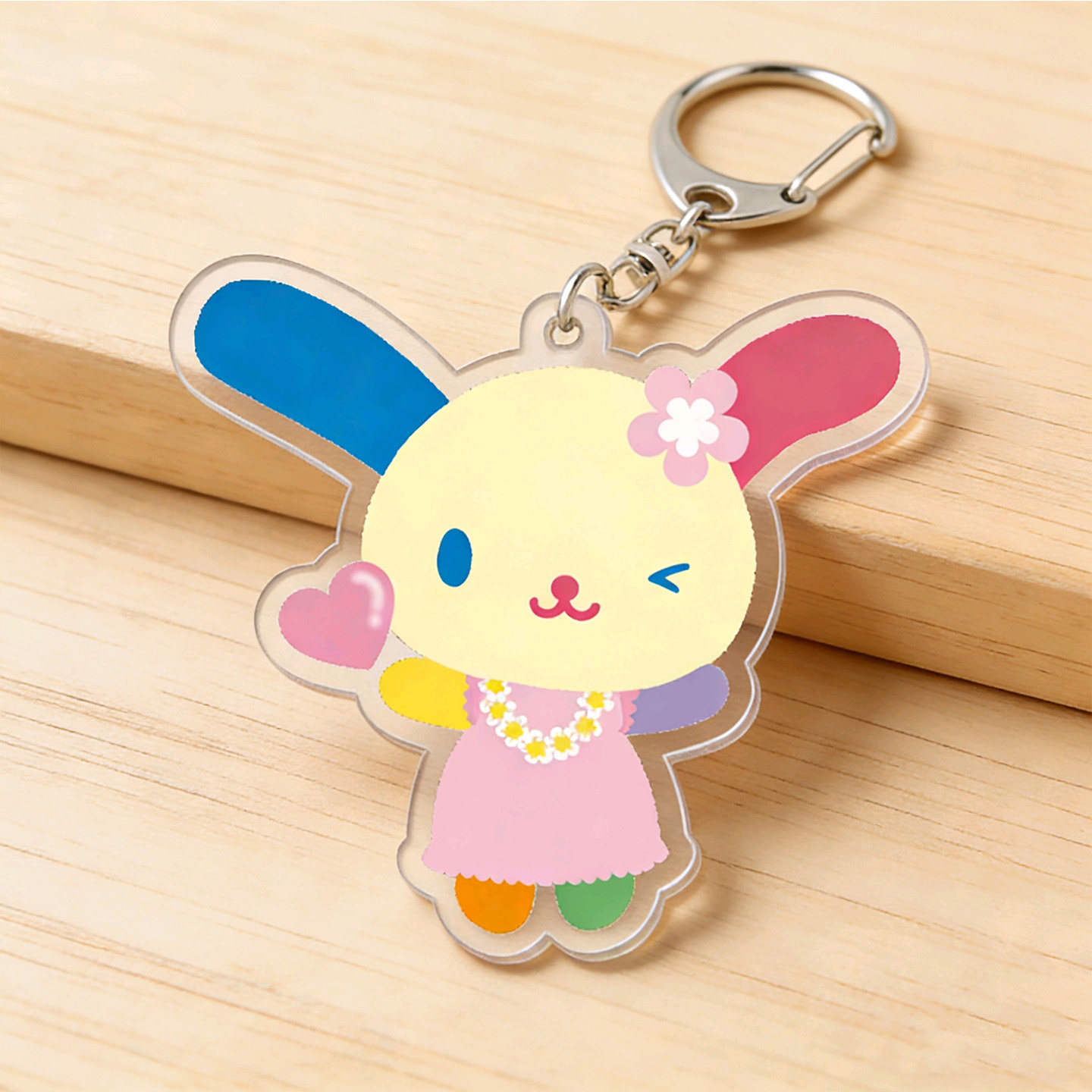 Cute Cinnamoroll Flower Acryli - Anime Merchandise Keychain review and price