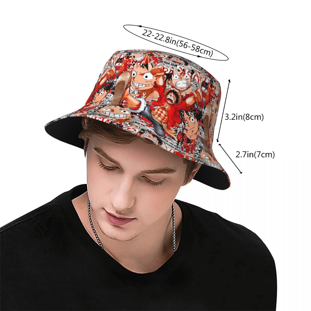 Anime One Piece Luffy Bucket H - Anime Merchandise For Men review and price